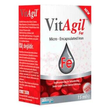 Allergo VitAgil Magni4 Magnezyum Vitamin D3 P5P 30 Tablet - 1