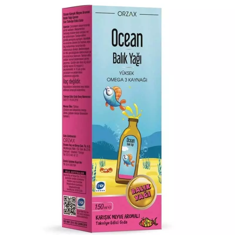 Orzax Ocean Microfer Takviye Edici Gıda 30 ml - Damla - 1