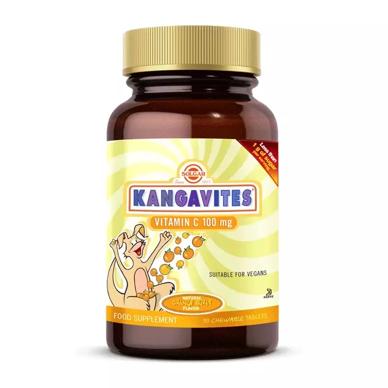 Solgar Kangavites Vitamin C 100 mg 90 Tablet - 1
