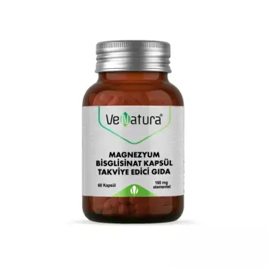 VeNatura Magnezyum Sitrat ve P5P (Vitamin B6) 90 Kapsül - 1