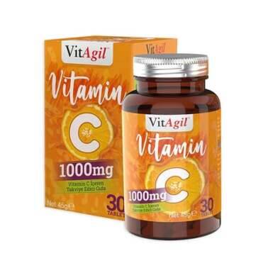 Vitagil Multivitamin Mineral COQ10 Beta Karoten Ginseng 30 Tablet - 1