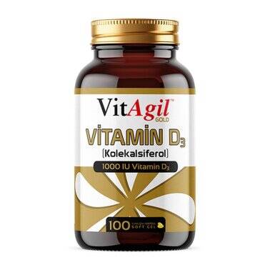 Vi̇tagi̇l Puff Vi̇tami̇n D3 1000 IU 20 ml - 1